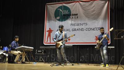 All Along the Watch Tower - Western Vocal with Electric Guitar, Bass Guitar, Keyboard and Drums - NSM Annual Grand Concert 2017