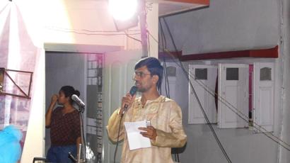 Anchoring the Roof-Top Concert April 2017 hosted by Northern School of Music - Kolkata