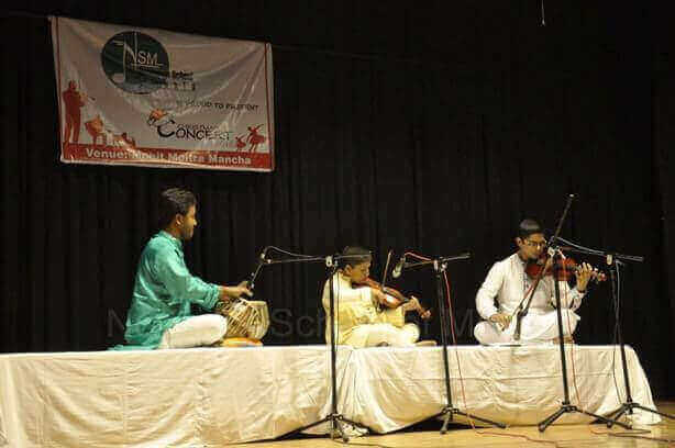 Brindavani Sarang - Indian Classical Music on Violin at NSM Concert 2016