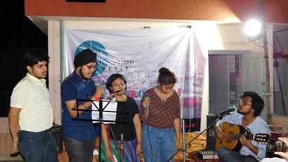 Western Vocal with Classical Guitar - Northern School of Music Roof-Top Concert April 2017