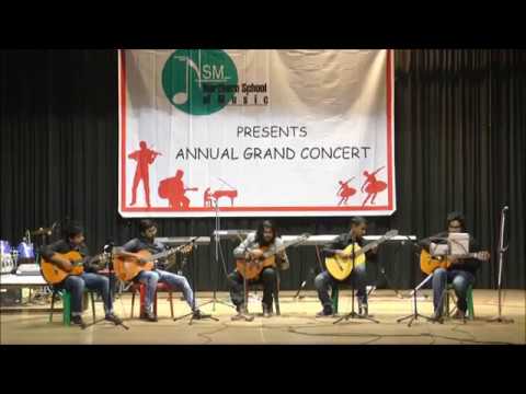 Concierto de Aranjuez, Moonlight Etude & Nostalgia Medley - Classical Guitar - performance at NSM Annual Grand Concert 2017
