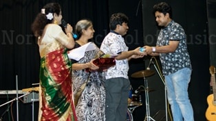 Felicitation of Shri Agnibesh Mukherjee