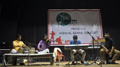 Indian Classical Music on Violin with Tabla, Cajon and Keyboard - NSM Annual Grand Concert 2017