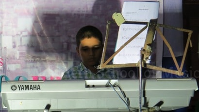 Keyboard Performance by Navoneel - Rooftop Concert, May 2018 - NSM Music School Kolkata