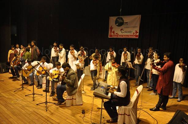 National Anthem - Orchestration involving Synthesizer, Classical Guitar and Violin at NSM Concert 2016