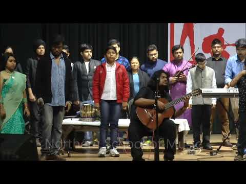 National Anthem Improvisation - Jana Gana Mana - Classical Guitar, Keyboard / Synthesizer, Violin, Vocal / Singing