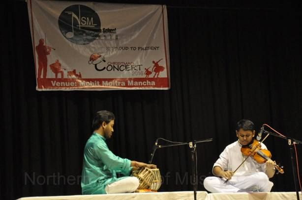 Raag Bihag - Indian Classical on Violin at NSM Concert 2016
