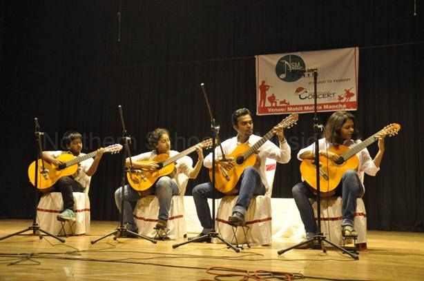 Spring Song by Mozart - Western Classical Music on Classical Guitar at NSM Concert 2016