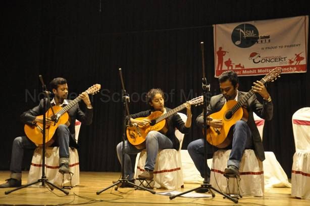 Trio 3 by Johan Sebastian Bach - Western Classical Music on Classical Guitar at NSM Concert 2016