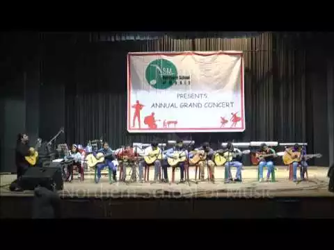 Polar Express & Jingle Bell Medley - Classical Guitar - NSM Annual Grand Concert 2017